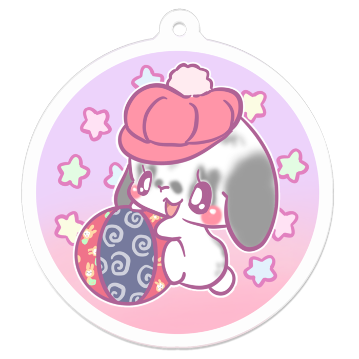 アクリルキーホルダー - 50 x 50 (mm)