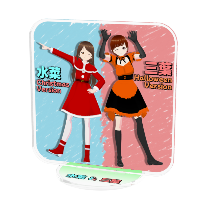 アクリルフィギュア - 100x100mm