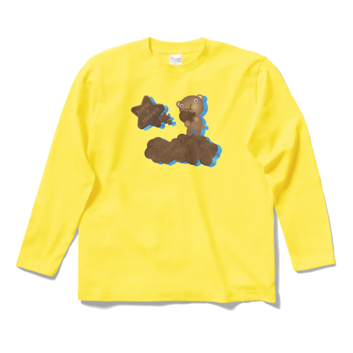 ロングスリーブTシャツ - S - イエロー