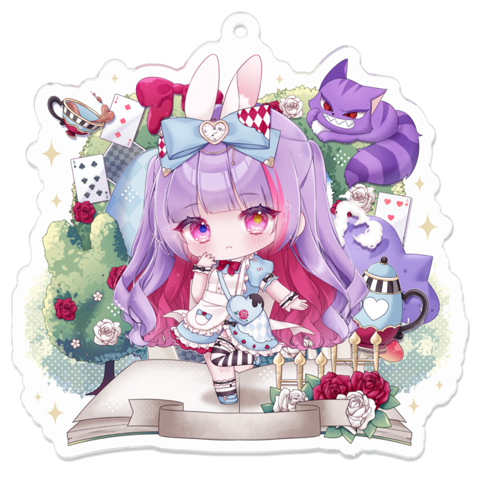 アクリルキーホルダー - 70 x 70 (mm)