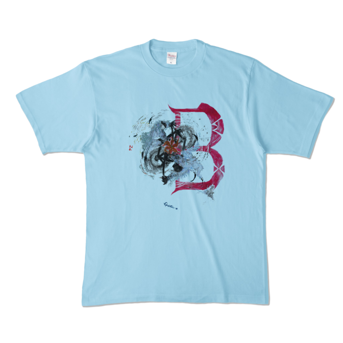 カラーTシャツ - XL - ライトブルー (淡色)