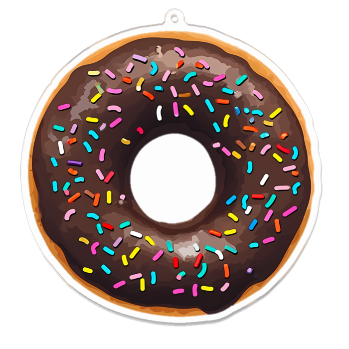 アクリルキーホルダー - 100 x 100 (mm)