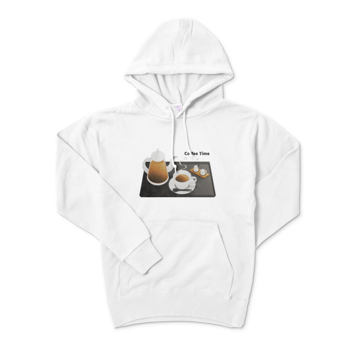 プルパーカー　白色　S