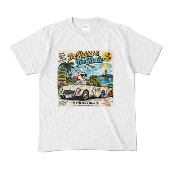 カラーTシャツ - M - アッシュ (淡色)