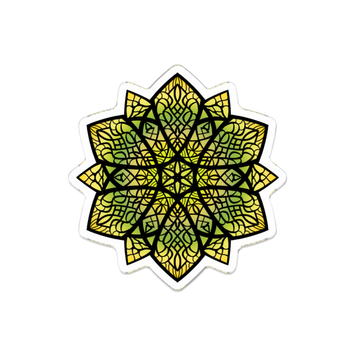 アクリルバッジ - 70 x 70 (mm)