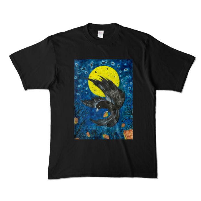 カラーTシャツ - XL - ブラック (濃色)