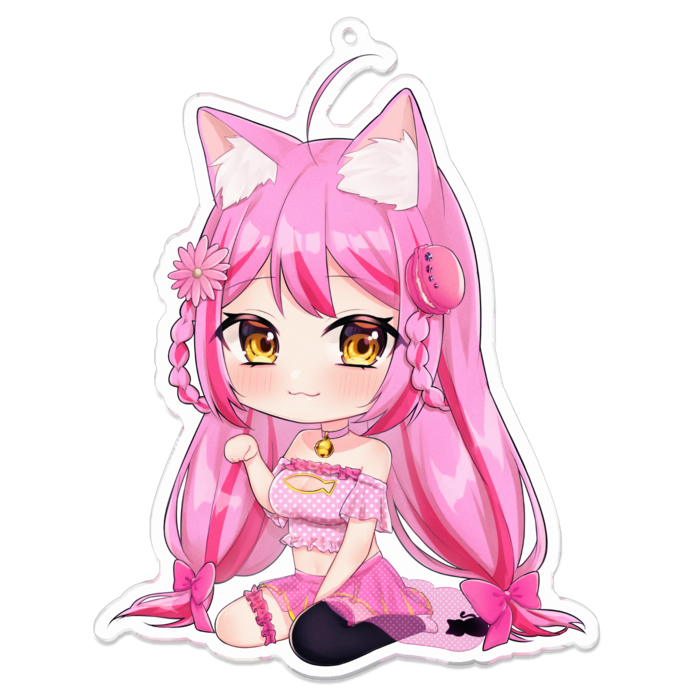 アクリルキーホルダー - 100 x 100 (mm)