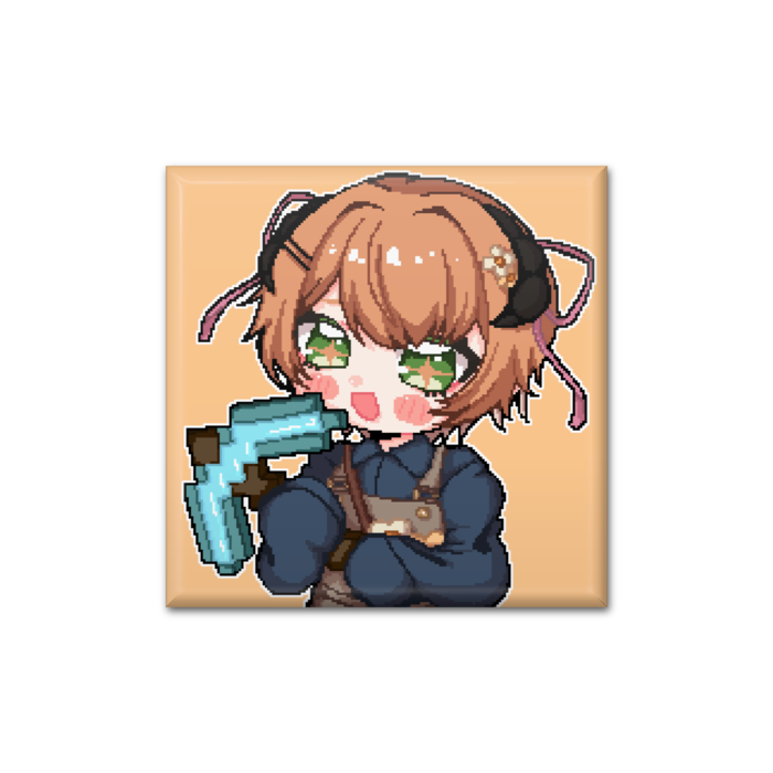 缶バッジ - 四角形40mm