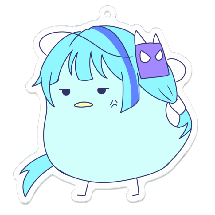 アクリルキーホルダー - 70 x 70 (mm)