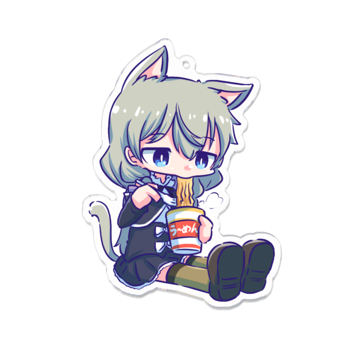 アクリルキーホルダー - 100 x 100 (mm)