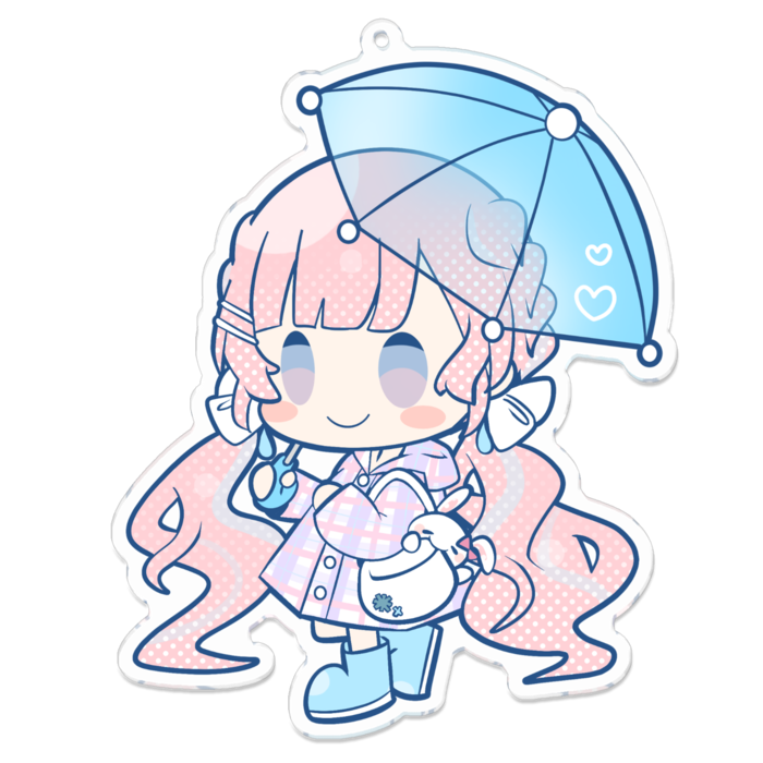 アクリルキーホルダー - 100 x 100 (mm)