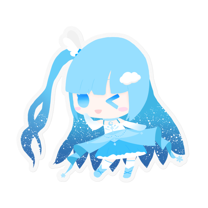 ステッカー - 100 x 100 (mm)