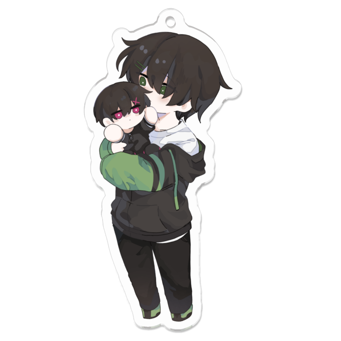 アクリルキーホルダー - 70 x 70 (mm)