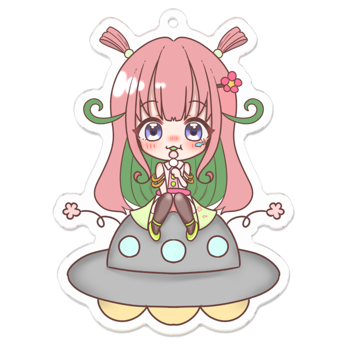 アクリルキーホルダー - 70 x 70 (mm)