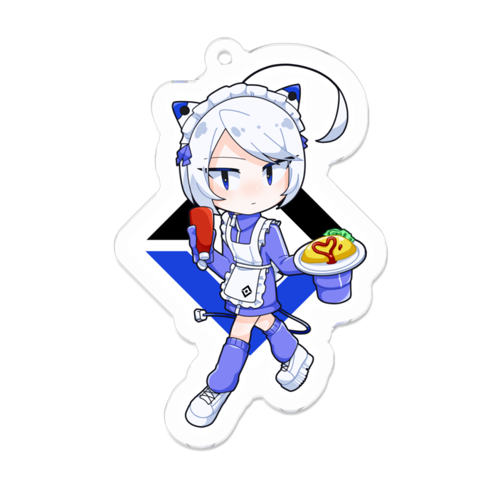 アクリルキーホルダー - 70 x 70 (mm)