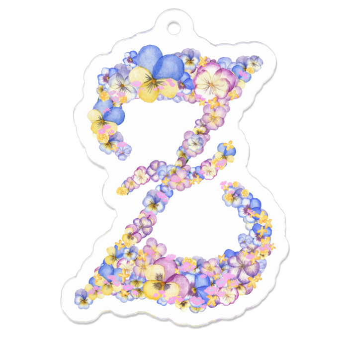 Z　アクリルキーホルダー - 50 x 50 (mm)(25)