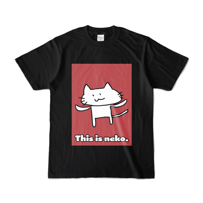 カラーTシャツ - S - ブラック (濃色)