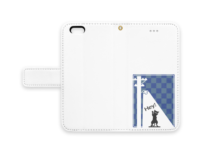 手帳型iPhoneケース - iPhone 6 / 6s - ストラップ穴 あり