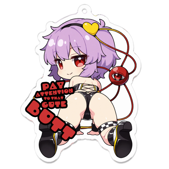 アクリルキーホルダー - 70 x 70 (mm)