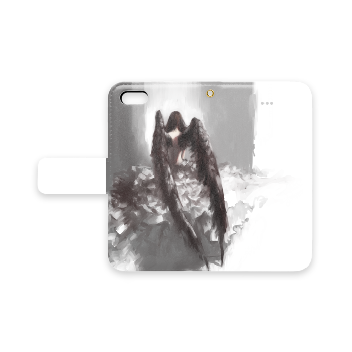 手帳型iPhoneケース - iPhone 5 / 5s / SE(第1世代) - ストラップ穴 あり
