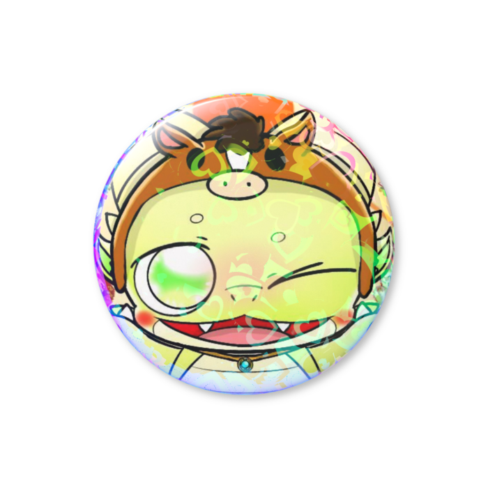 ホログラム缶バッジ - 44mm H