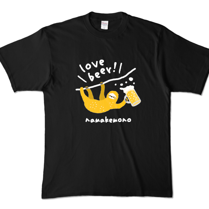 カラーTシャツ - XL - ブラック (濃色)