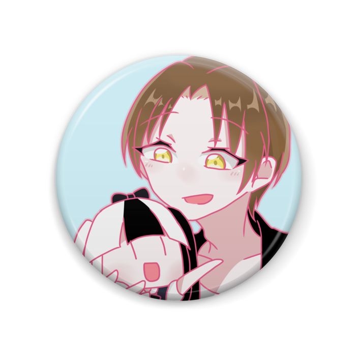 缶バッジ(コテ江乃ver.) - 57mm