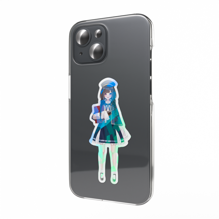 ホログラムスマホステッカー  立ち絵