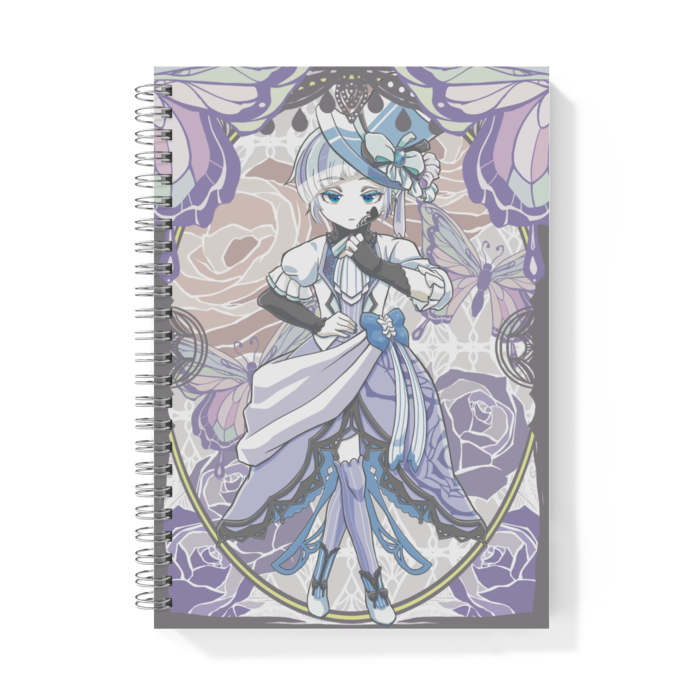 灰青の少年 リングノート - A5 - 両面