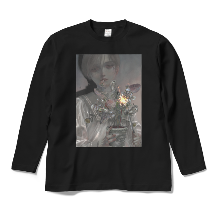 ロングスリーブTシャツ - M - ブラック