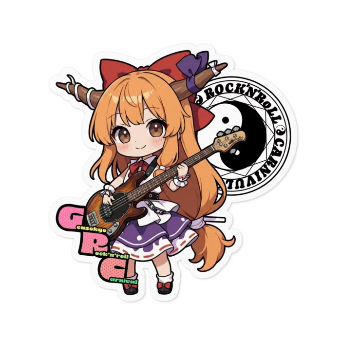 ステッカー - 100 x 100 (mm)