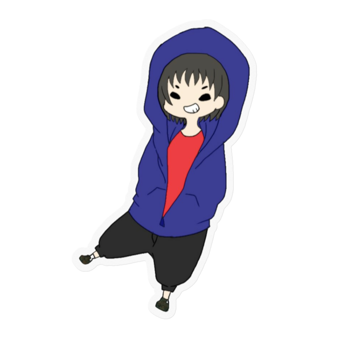 ステッカー - 100 x 100 (mm)(1)