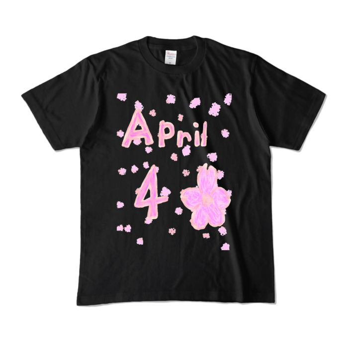 カラーTシャツ - M - ブラック (濃色)