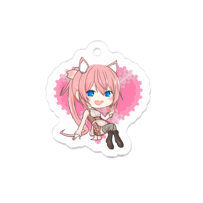 アクリルキーホルダー - 50 x 50 (mm)