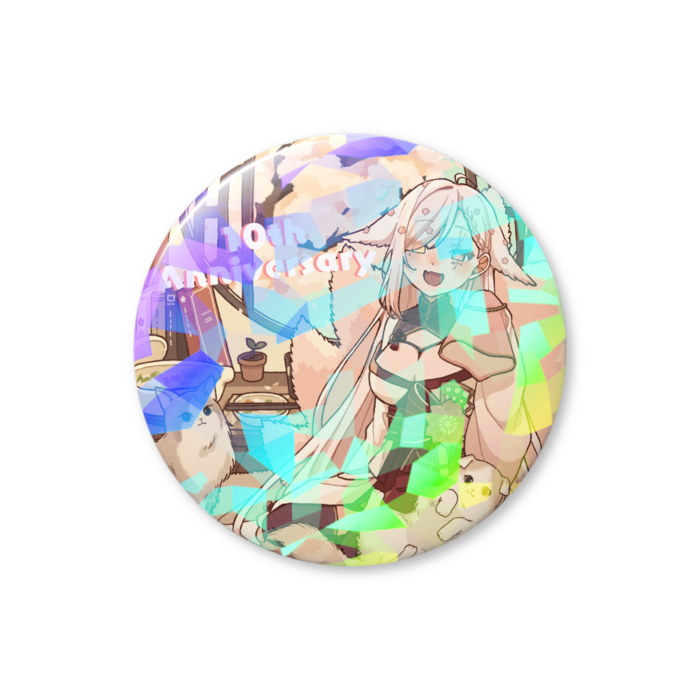 ホログラム缶バッジ - 56mm