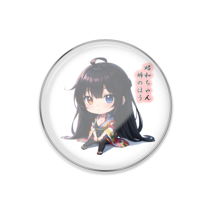 ピンバッジ - 丸形25mm