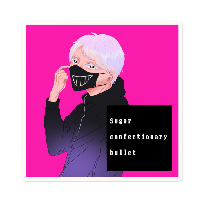 ステッカー - 100 x 100 (mm)
