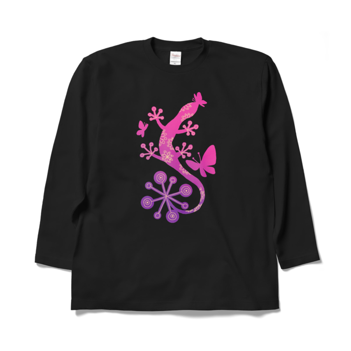 ロングスリーブTシャツ - XL - ブラック