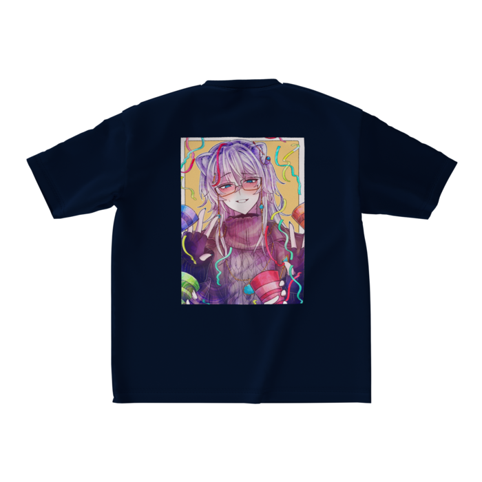 ビッグシルエットTシャツ - M - 背面(2)