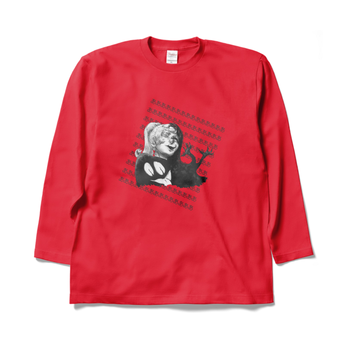 ロングスリーブTシャツ - XL - レッド