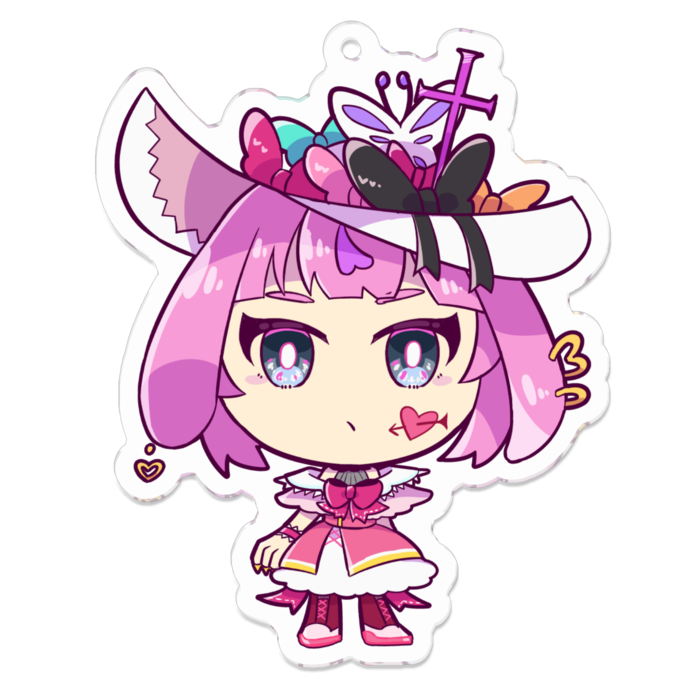 アクリルキーホルダー - 70 x 70 (mm)