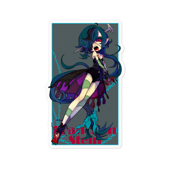 ステッカー - 100 x 100 (mm)