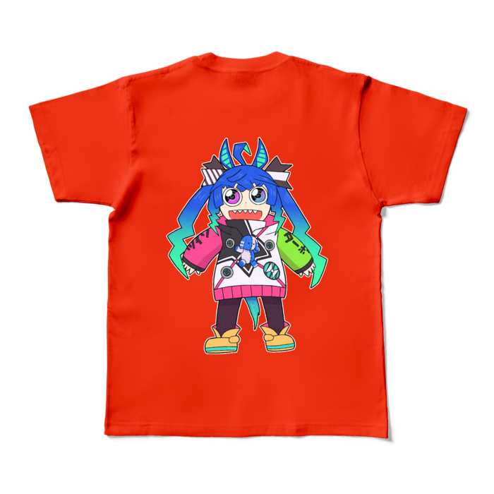 カラーTシャツ - M - レッド (濃色)