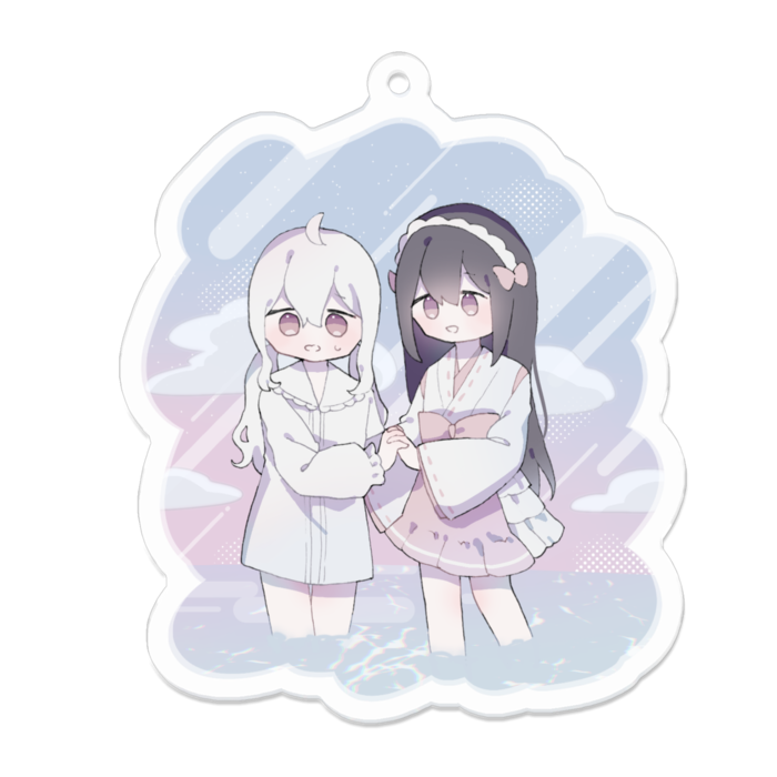 アクリルキーホルダー - 70 x 70 (mm)