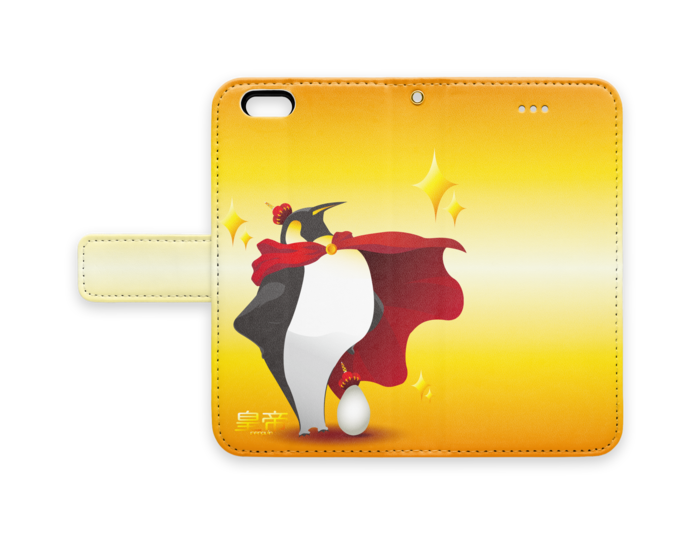 手帳型iPhoneケース - iPhone6 - ストラップ穴 あり