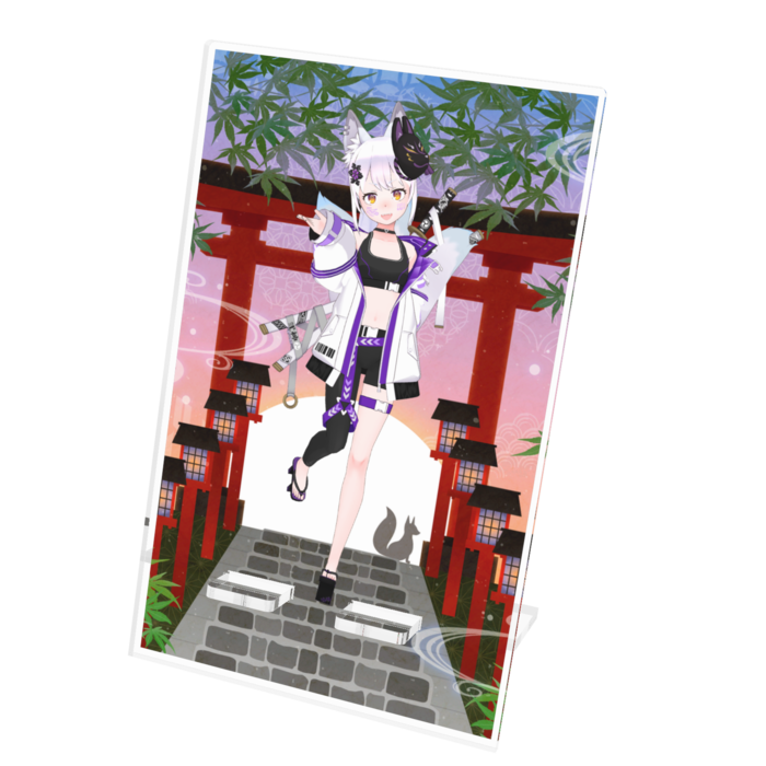 アクリルスマホスタンド - 100x160mm