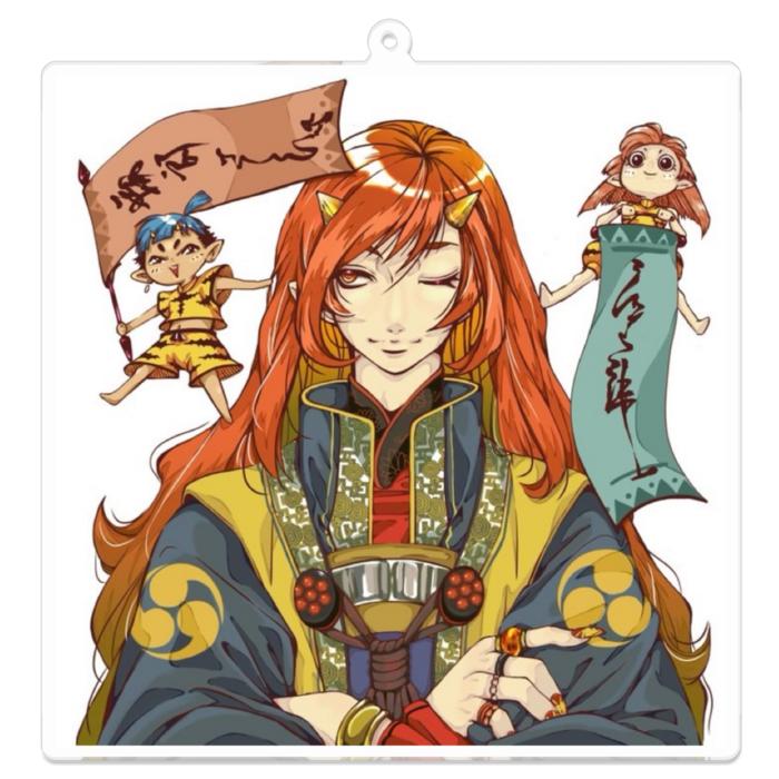 アクリルキーホルダー - 100 x 100 (mm)