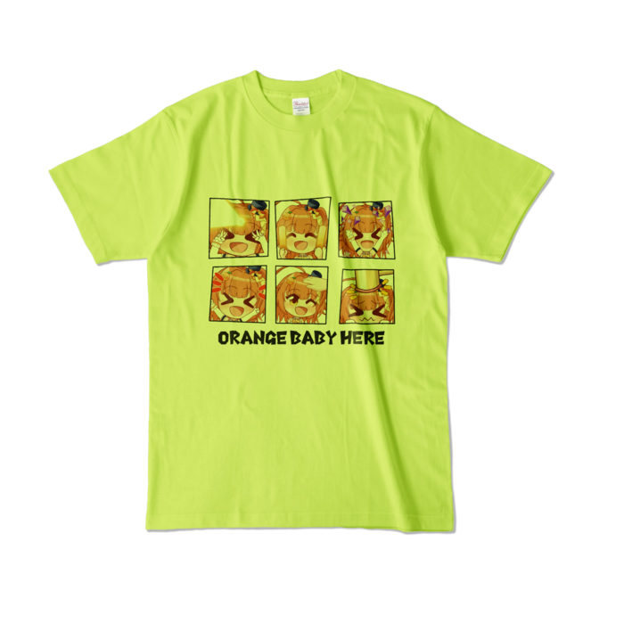 カラーTシャツ - L - ライトグリーン (淡色)