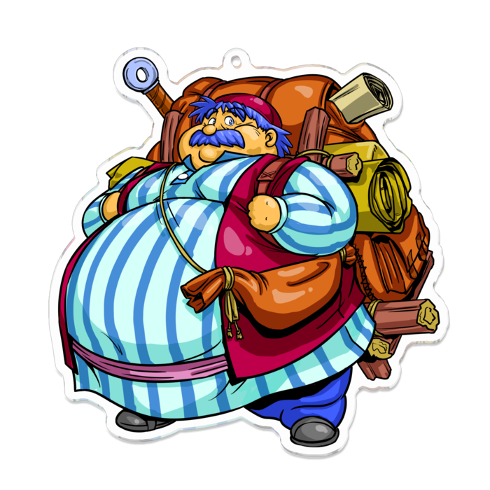 アクリルキーホルダー - 100 x 100 (mm)