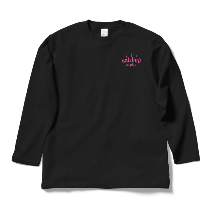 bull longT black&pink L